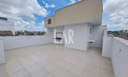 Cobertura à venda, 3 quartos, 1 suíte, 2 vagas, Santa Branca - Belo Horizonte/MG