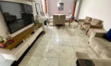 Casa Geminada à venda, 4 quartos, 2 suítes, 3 vagas, Santa Amélia - Belo Horizonte/MG