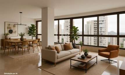 Apartamento para aluguel, 4 quartos, 4 suítes, 5 vagas, Vila da Serra - Nova Lima/MG