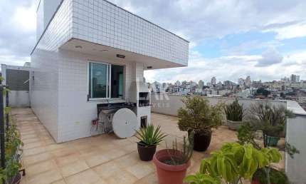 Cobertura à venda, 4 quartos, 1 suíte, 2 vagas, Sagrada Família - Belo Horizonte/MG