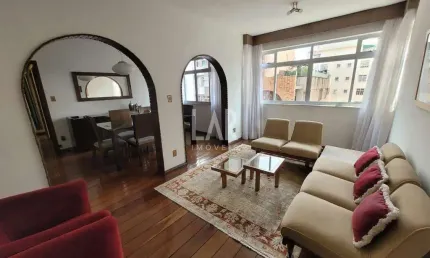 Apartamento à venda, 3 quartos, 1 suíte, 2 vagas, santo antônio - belo horizonte/mg