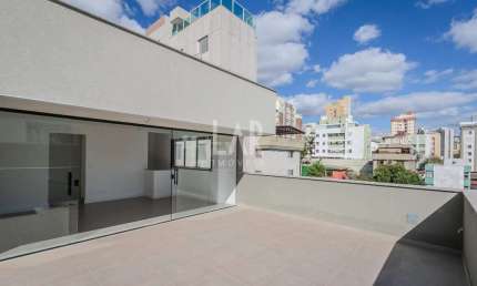 Cobertura à venda, 2 quartos, 1 suíte, 2 vagas, Santo Antônio - Belo Horizonte/MG