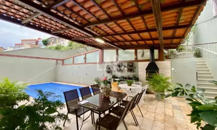 Casa à venda, 4 quartos, 2 suítes, 4 vagas, São Bento - Belo Horizonte/MG