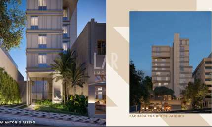 Apartamento à venda, 1 quarto, 1 suíte, 1 vaga, Lourdes - Belo Horizonte/MG