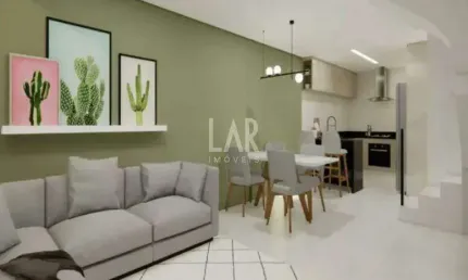 Casa Geminada à venda, 3 quartos, 1 suíte, 2 vagas, Santa Amélia - Belo Horizonte/MG