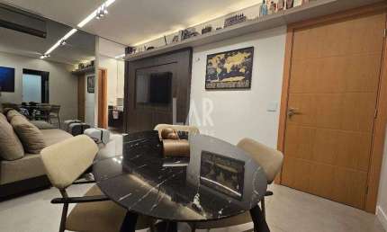 Apartamento à venda, 1 quarto, 1 suíte, 1 vaga, Funcionários - Belo Horizonte/MG