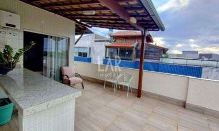 Cobertura à venda, 3 quartos, 2 suítes, 2 vagas, Estoril - Belo Horizonte/MG