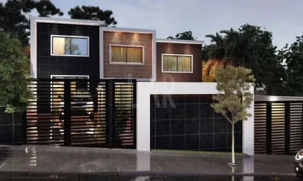 Casa Geminada à venda, 3 quartos, 2 suítes, 3 vagas, Santa Amélia - Belo Horizonte/MG