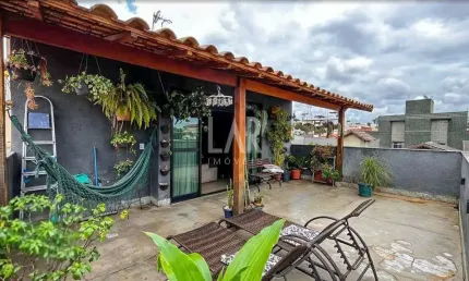 Cobertura à venda, 2 quartos, 1 suíte, 1 vaga, colégio batista - belo horizonte/mg