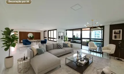 Apartamento para aluguel, 4 quartos, 3 suítes, 3 vagas, lourdes - belo horizonte/mg