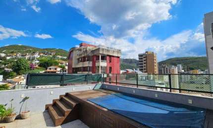 Cobertura à venda, 4 quartos, 1 suíte, 3 vagas, Sion - Belo Horizonte/MG