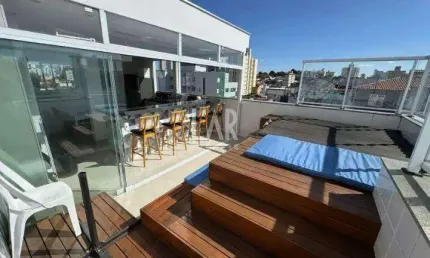 Cobertura à venda, 2 quartos, 1 suíte, 2 vagas, Sagrada Família - Belo Horizonte/MG