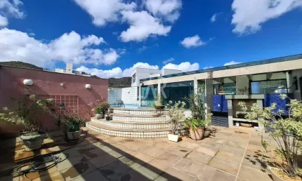 Cobertura para aluguel, 5 quartos, 3 suítes, 3 vagas, Sion - Belo Horizonte/MG