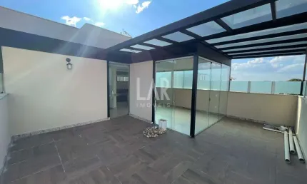 Cobertura para aluguel, 3 quartos, 1 suíte, 3 vagas, Santa Amélia - Belo Horizonte/MG