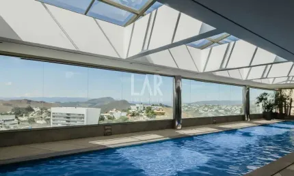 Apartamento para aluguel, 1 quarto, 1 suíte, 2 vagas, vila da serra - nova lima/mg
