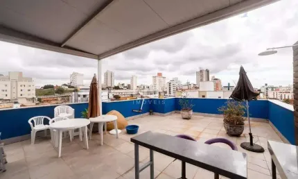 Cobertura à venda, 2 quartos, 1 suíte, 2 vagas, sagrada família - belo horizonte/mg