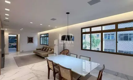 Apartamento à venda, 4 quartos, 2 suítes, 2 vagas, funcionários - belo horizonte/mg