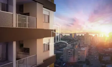 Apartamento com 2 quartos à venda na Rua Araci Vaz Callado, 1564, Estreito, Florianópolis por R$ 1.366.004