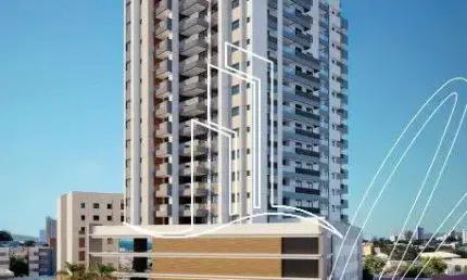 Apartamento com 3 quartos à venda na Rua das Camélias, 341, Kobrasol, São José por R$ 828.243