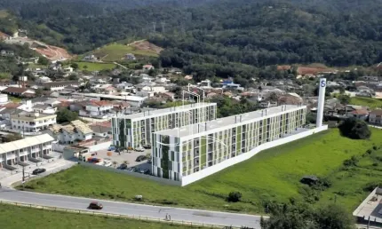 Apartamento com 2 quartos à venda na rua arcendino dos santos, 50, são sebastião, palhoça por r$ 290.000