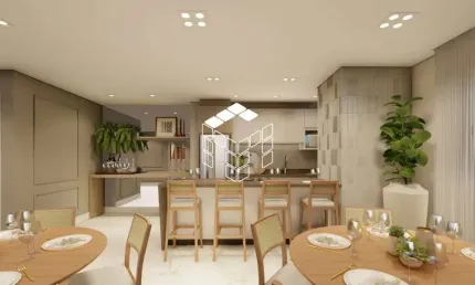 Apartamento com 2 quartos à venda na Rua Zigomar Georgina de Souza Silva, 56, Areias, São José por R$ 418.968