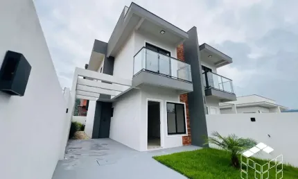 Casa em condomínio fechado com 2 quartos à venda na Maria Saturnina de Jesus, 138, Forquilhas, São José por R$ 550.000