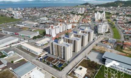 Apartamento com 2 quartos à venda na Simão Ludwig, 1000, Rio Caveiras, Biguaçu por R$ 371.260