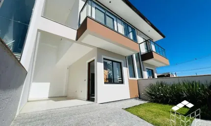 Casa com 2 quartos à venda na nielsen ubiratã delfino josé, 12, bela vista, palhoça por r$ 449.900