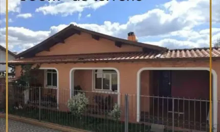 Casa para venda em caldas, centro, 3 dormitórios, 1 banheiro, 4 vagas