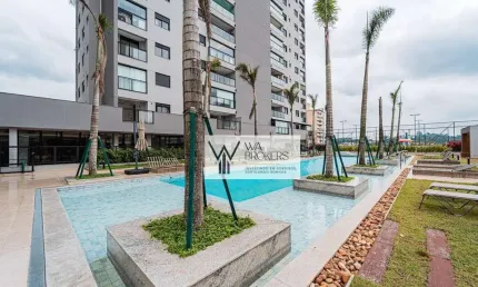 Apartamento com 3 quartos , 153 m² - venda por r$ 1.200.000 ou aluguel por r$ 9.600/mês - tamboré - barueri/sp