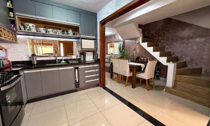 Casa com 3 quartos à venda, 94 m² por R$ 410.000 - Recanto das Graças IV - Cotia/SP