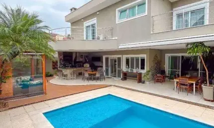 Casa com 4 quartos à venda, 510 m² por r$ 4.800.000 - alphaville 04 - santana de parnaíba/sp