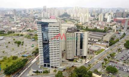 Loja no Centro de SBCampo 8 vagas prédio com manobrista Marco Zero Tower - Auditório - Circuito interno de TV - Estacionamento rotativo - Portão Eletrônico  - Rua asfaltada - Central de limpeza e gove