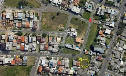 Terreno à venda na rua dos louros, 7, igara, canoas por r$ 304.000
