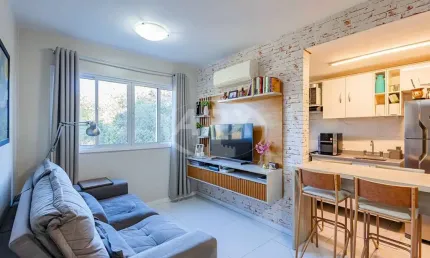 Apartamento com 2 quartos à venda na rua doutor eduardo chartier, 585, passo da areia, porto alegre por r$ 510.000