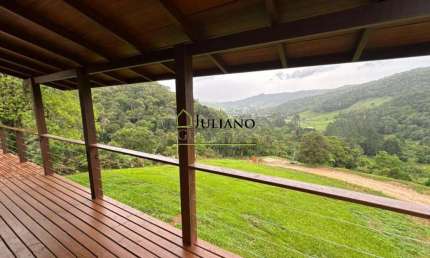 LINDA CASA COM VISTA À VENDA EM RIO ACIMA - RANCHO QUEIMADO/SC