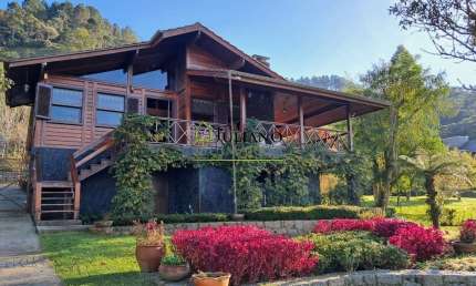 Casa alto padrão A VENDA no Condomínio residencial Costa da Serra - Rancho Queimado - SC