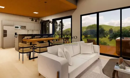 Casa à venda em condomínio fechado - rancho queimado/sc.