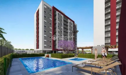 Apartamento com 2 quartos à venda na Rua Izalino Batista de Oliveira, 241, Oriço, Gravataí, 55 m2 por R$ 267.201
