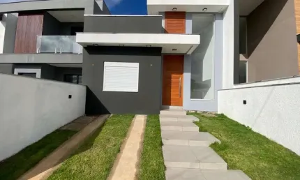 Casa em condomínio fechado com 2 quartos à venda na Agenor Jardim Rosa, 331, Loteamento Jardim Timbaúva, Gravataí, 83 m2 por R$ 499.000