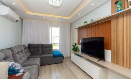 Casa em condomínio fechado com 3 quartos para alugar na Avenida Vereador Clóvis Elias Prytula, 325, Central Parque, Cachoeirinha, 79 m2 por R$ 3.630