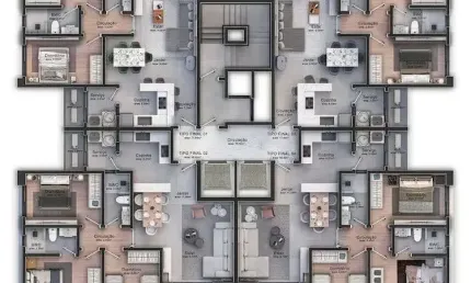 Apartamento com 2 quartos à venda no Centro, Balneário Piçarras 