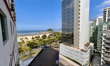 Apartamento com 2 quartos à venda na Avenida Presidente Wilson, 142, José Menino, Santos