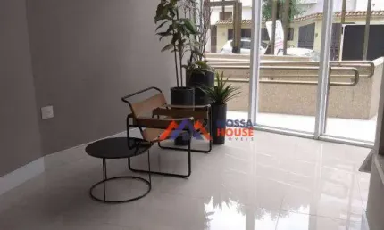 Apartamento com 1 dormitório à venda, 70 m² por r$ 635.000,00 - boqueirão - santos/sp