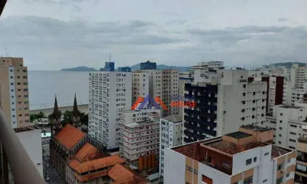 Apartamento com 3 DORM.- 3 SUÍTES à venda, 210 m² por R$ 2.800.000 - Embaré - Santos/SP