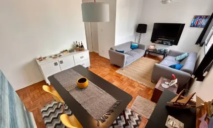 Apartamento de 2 dormitórios 90m² frente mar no Boqueirão