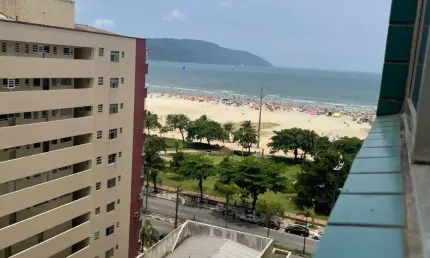 Apartamento de 2 dormitórios 80m² frente mar na Pompeia 450.000