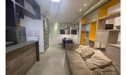 Apartamento de 1 dormitório 47m² no Emirado semimobiliado