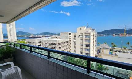 Apartamento de 3 dormitórios 170m² com vista mar e varanda