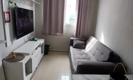 Apartamento de 2 dormitórios no Vivamar 45m² 268mil